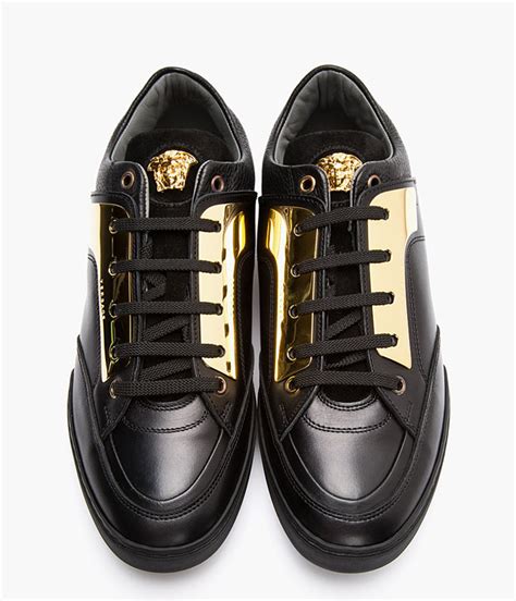 versace 2021 shoes price|Versace black leather shoes.